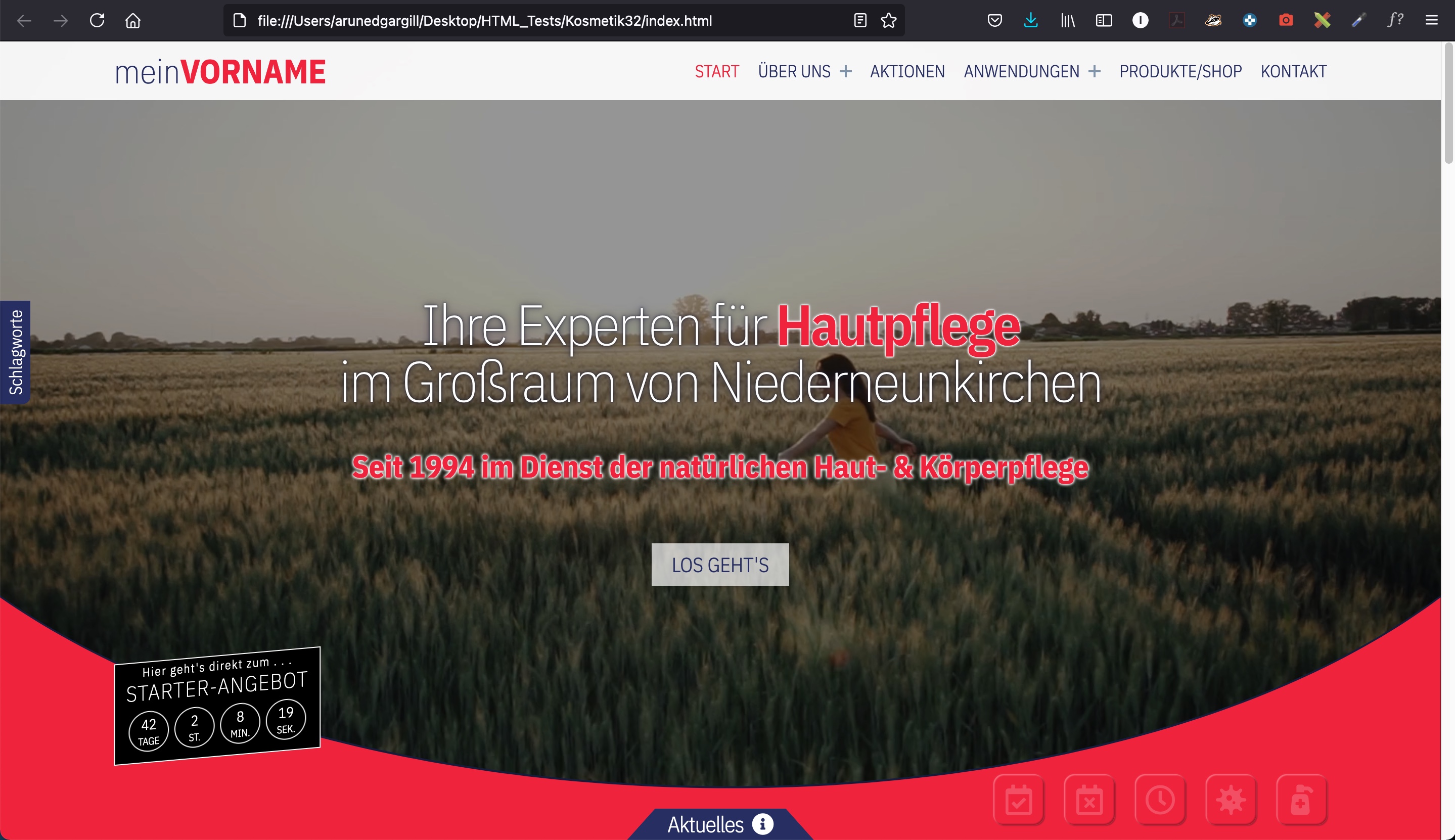 Musterseite Kosmetik-Konzept 32